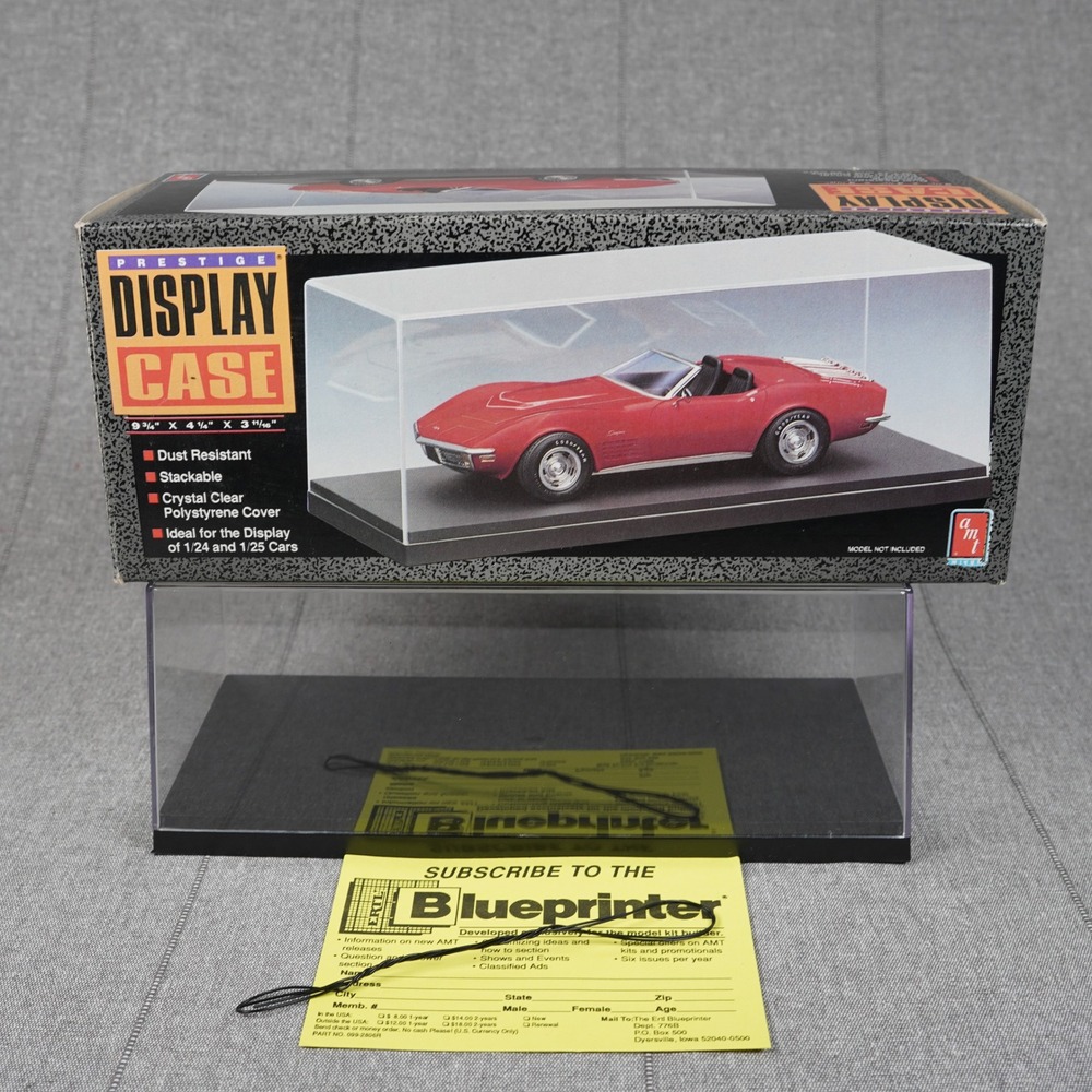 Vintage Prestige Model Car Display Case 1/24 1/25 Scale Stackable 8226 AMT Ertl